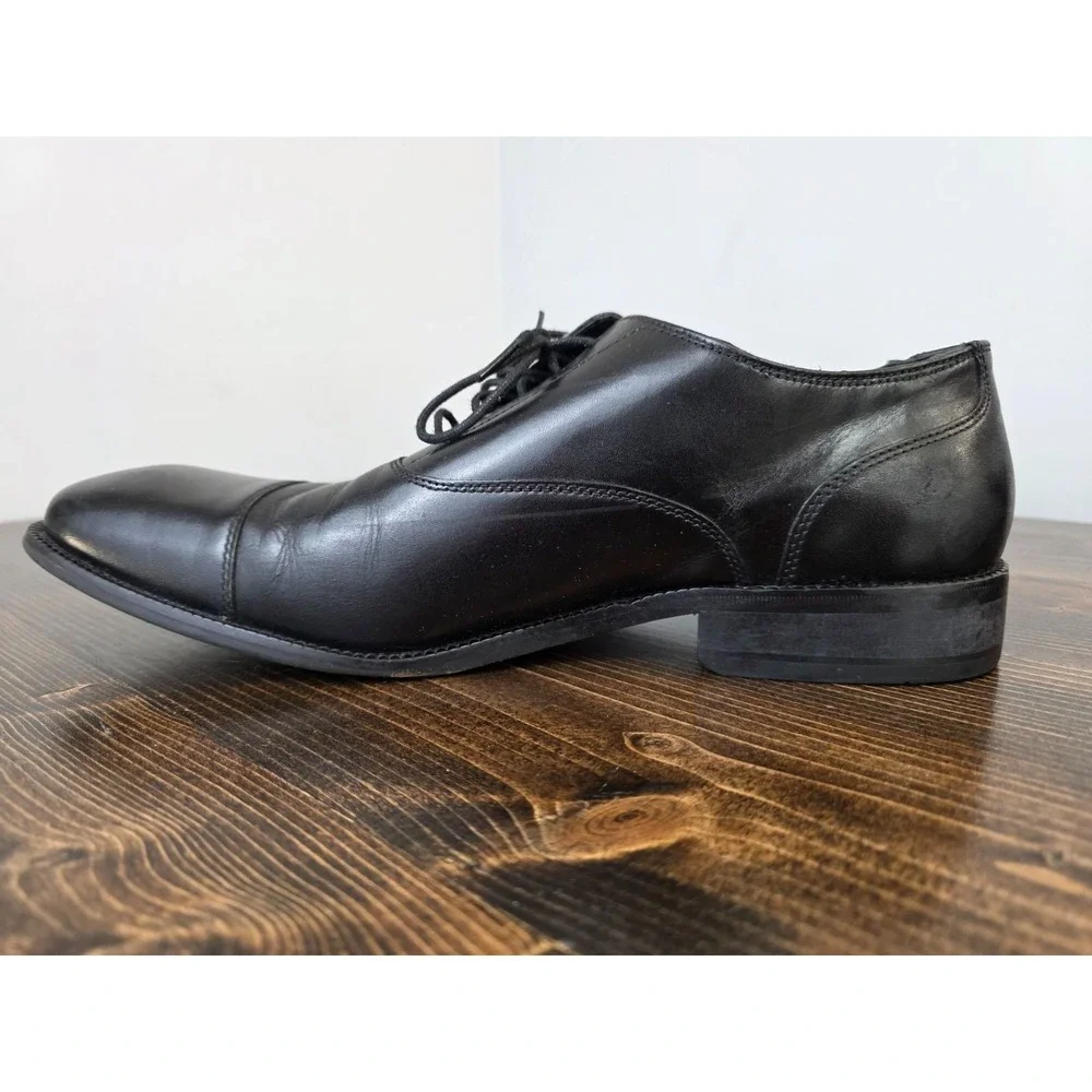 COLE HAAN‎ Men's Dress Shoes Size 11 M Black Leather Casual Lace Up Oxford